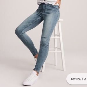 Medium wash jeans